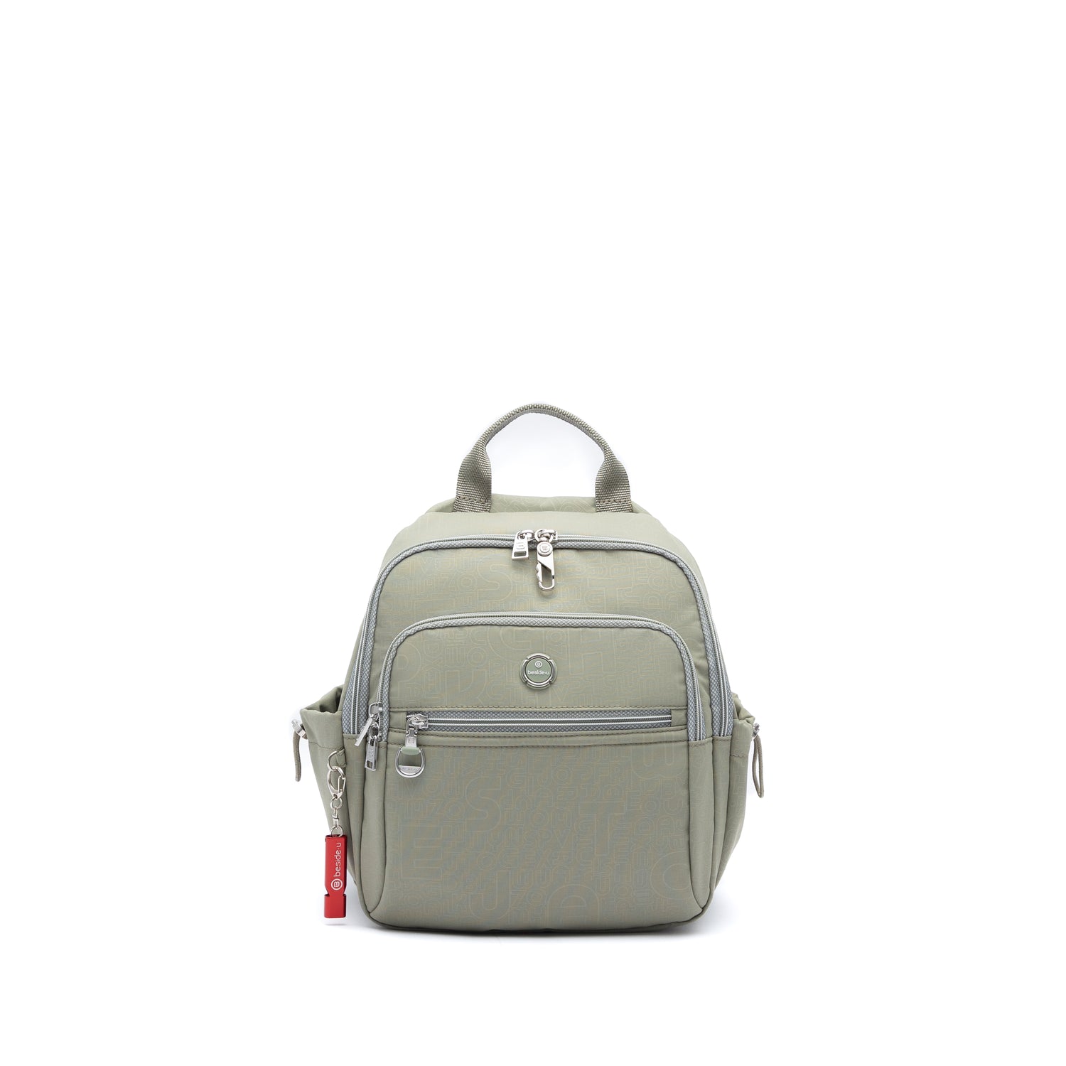 BFY2521-409 Tenor Olive Green Backpack Front