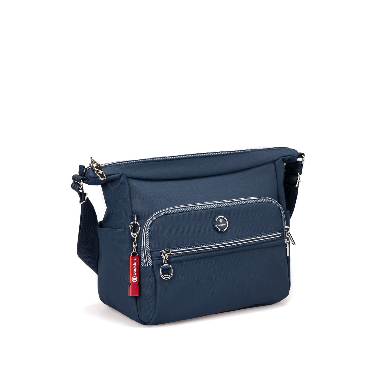 BFY25214-3J5 Medley Indigo Blue Crossbody Angled