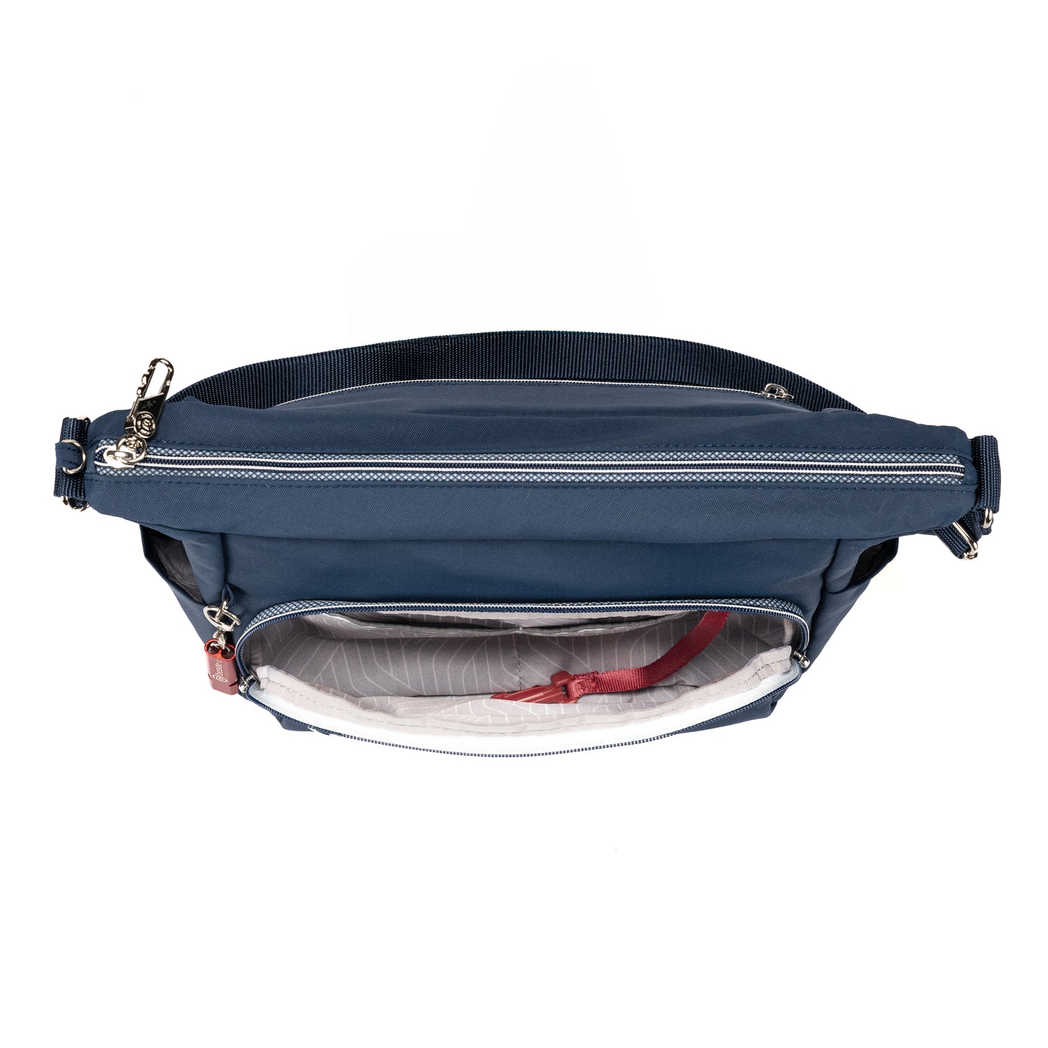 BFY25214-3J5 Medley Indigo Blue Crossbody Inside Front