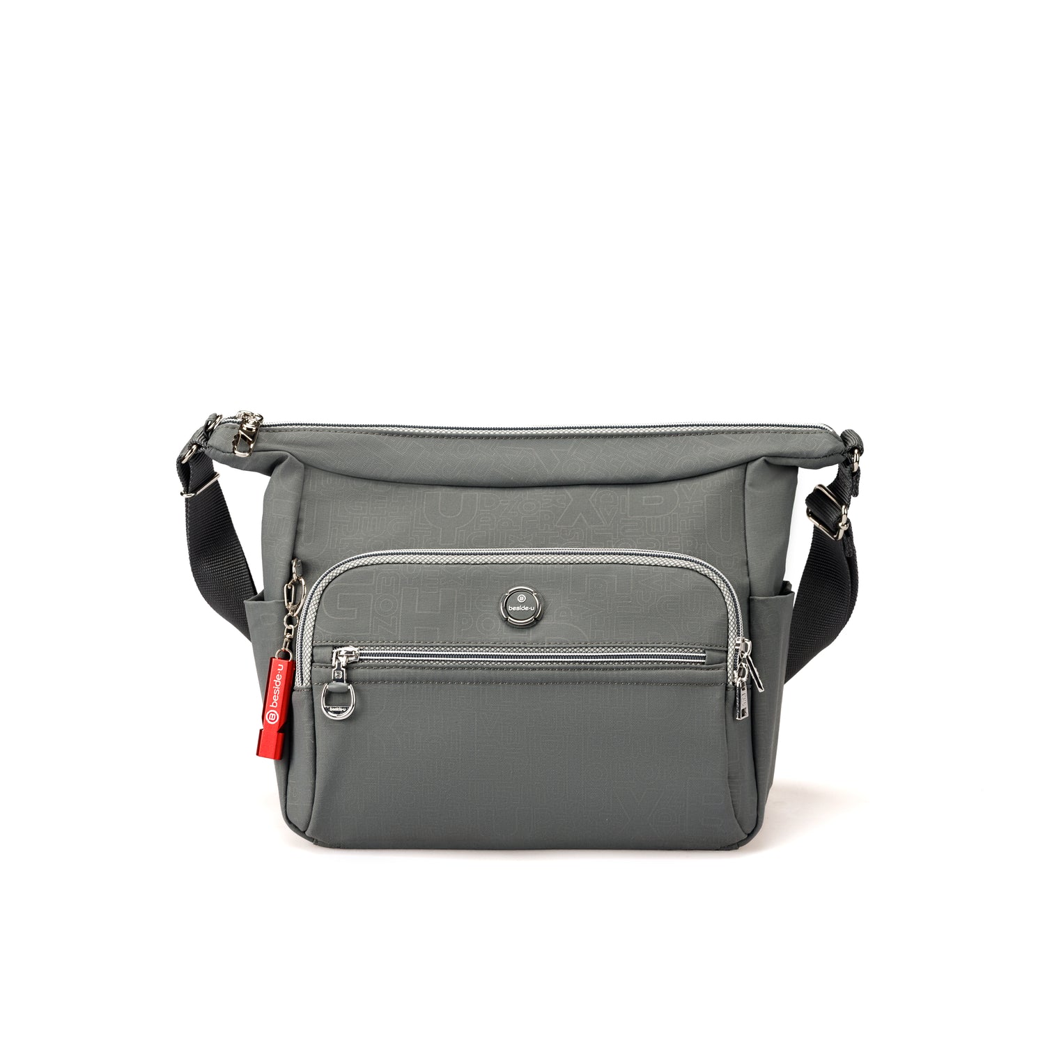 BFY25214-6D4 Medley Slate Gray Crossbody Front