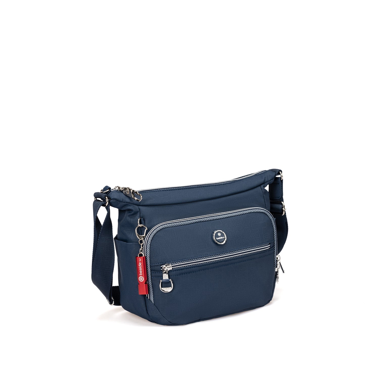 BFY25214S-3J5 Adagio Indigo Blue Crossbody Angled