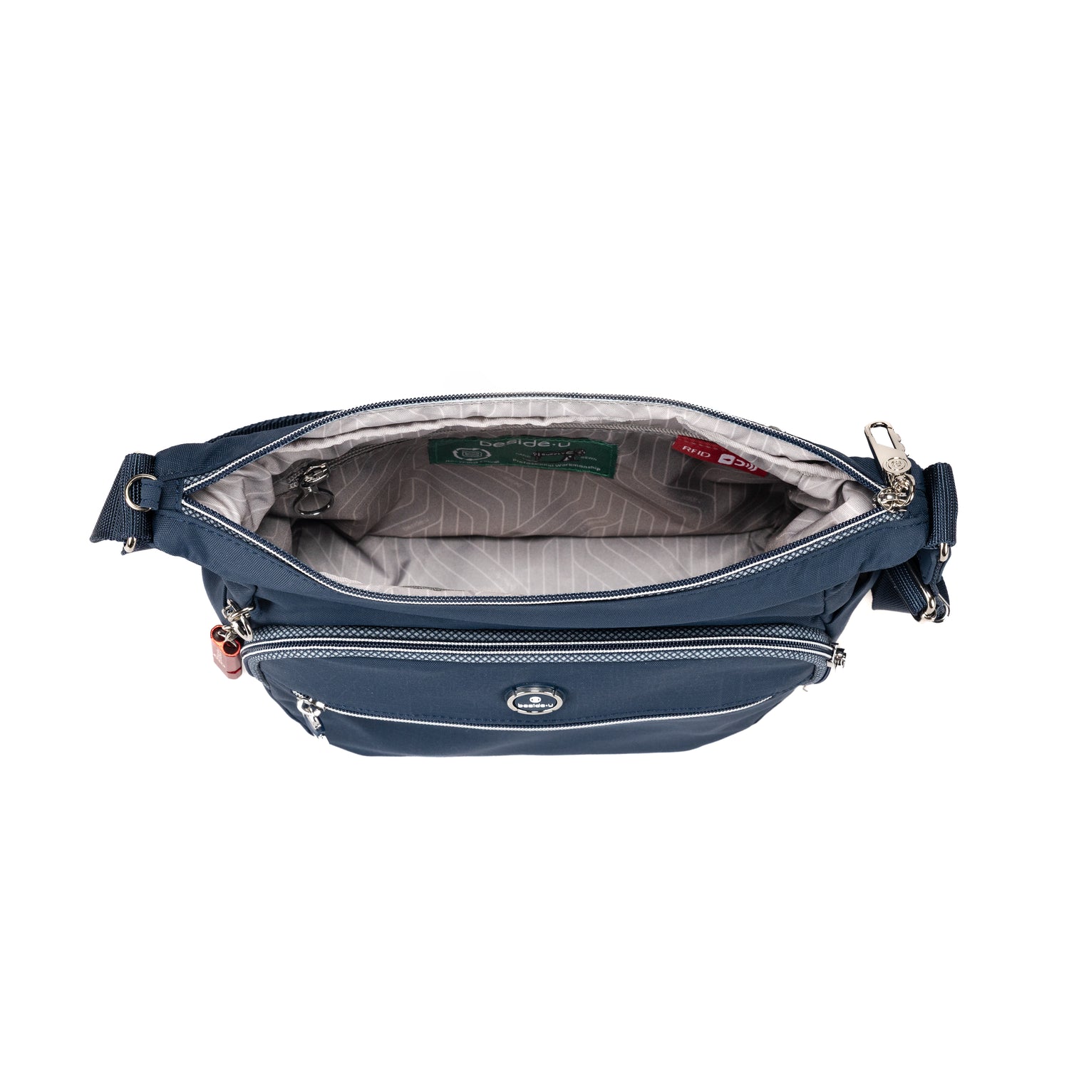 BFY25214S-3J5 Adagio Indigo Blue Crossbody Inside Main
