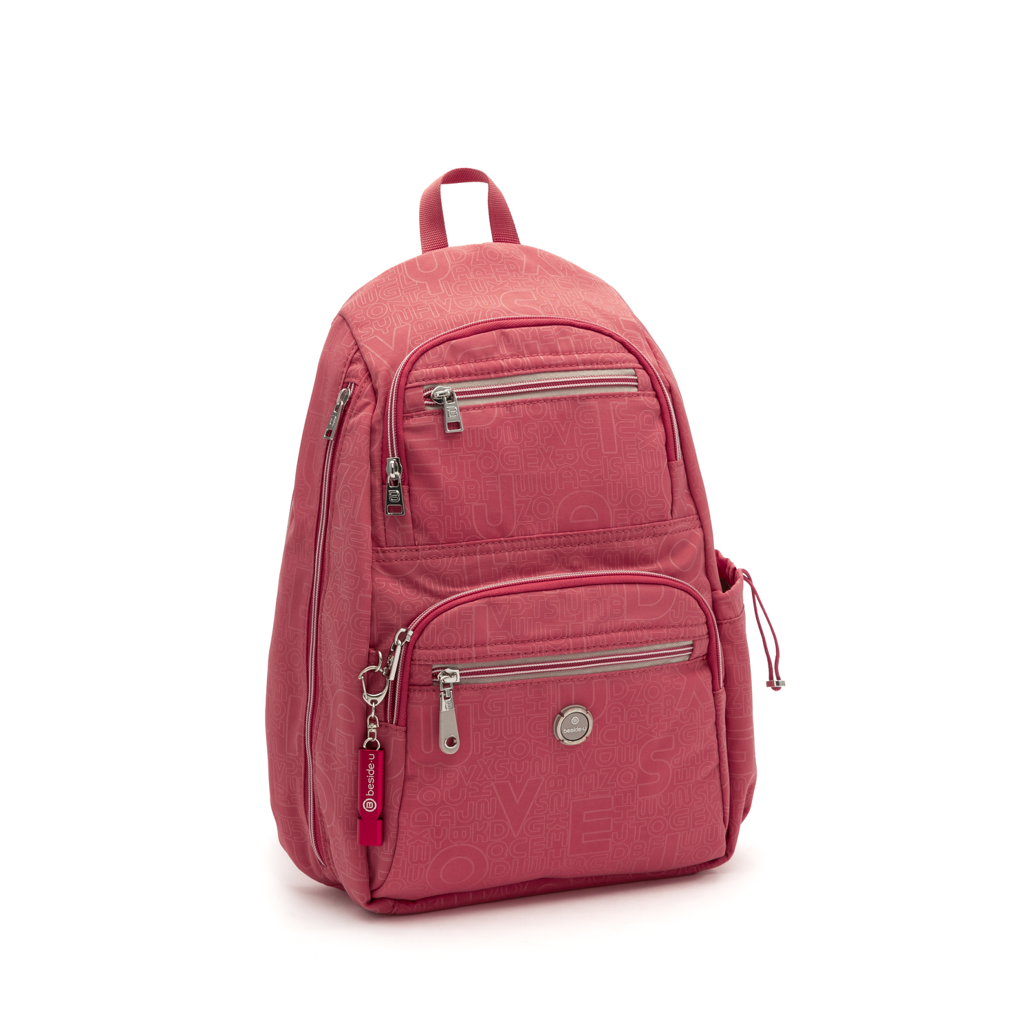 BFYLG170R2-210 Shelter Ribbon Red Backpack Angled