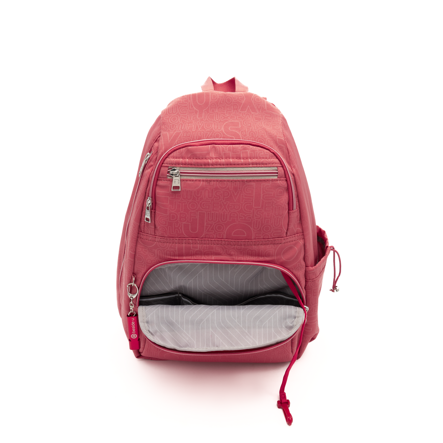 BFYLG170R2-210 Shelter Ribbon Red Backpack Inside Front