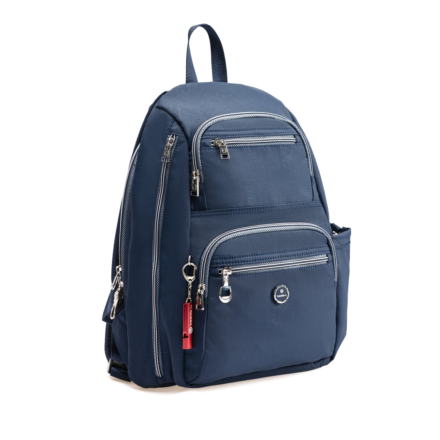 BFYLG170R2-3J5 Shelter Indigo Blue Backpack Angled
