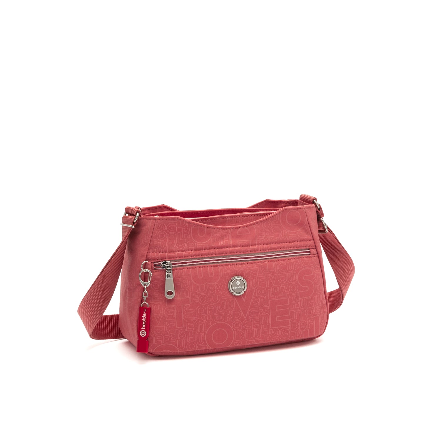 BFYLG213-210 Rivercrest Ribbon Red Crossbody Angled