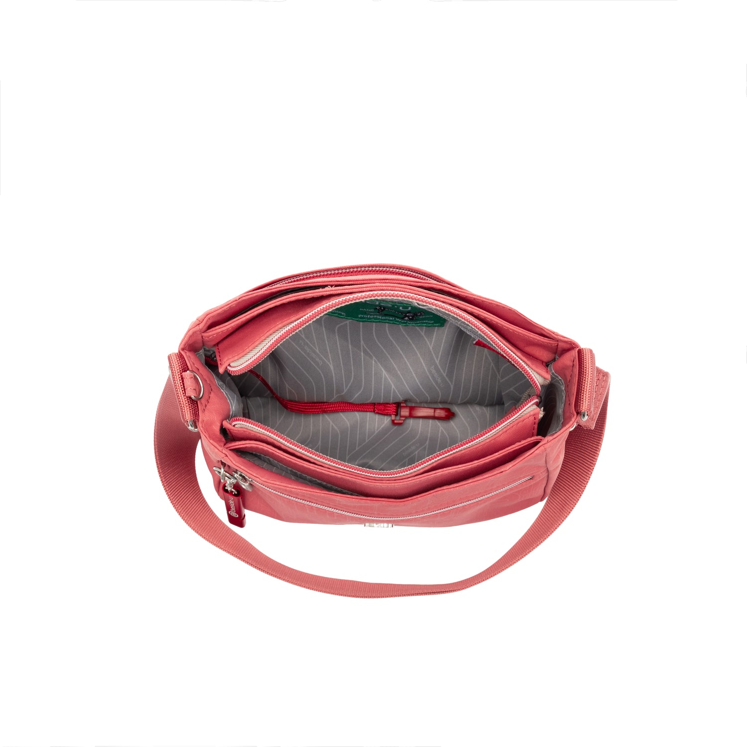 BFYLG213-210 Rivercrest Ribbon Red Crossbody Inside Main