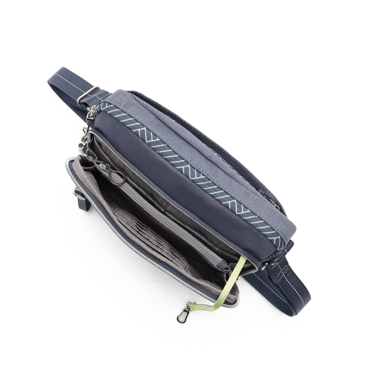 BFYN2301-3H9 Realize Iron Blue Crossbody Inside Front