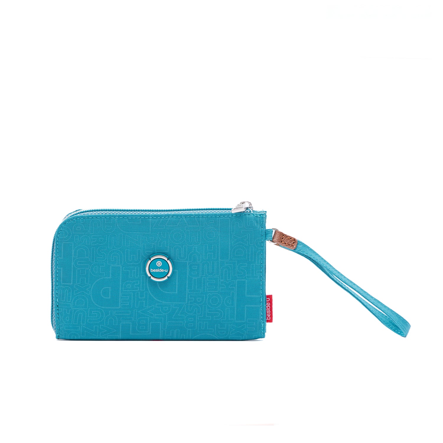 BFYP2501-373 Sorbet Peacock Blue Cosmetic Pouch Front