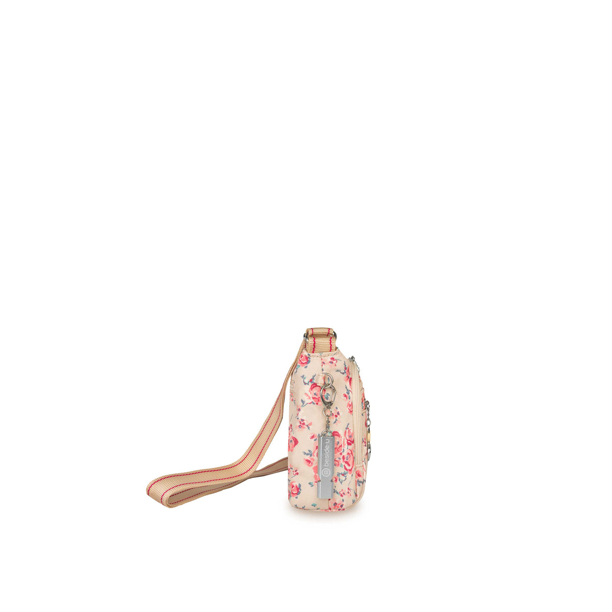 BFYP2564-598 Flower Beige Vintage Bouquet Crossbody Left
