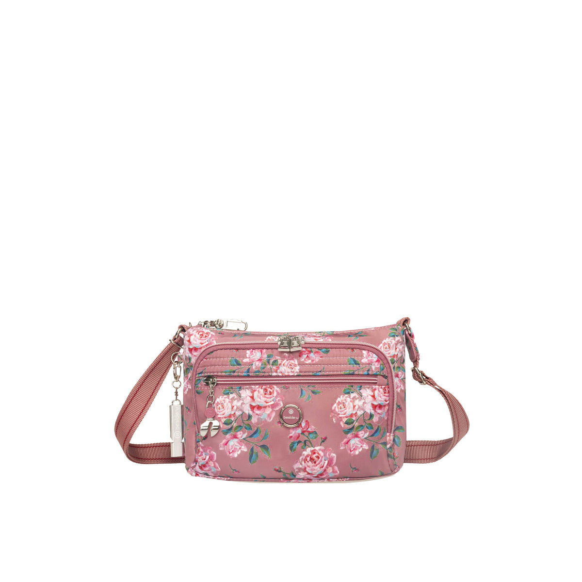 BFYP2564-965 Flower Rose Blooms Crossbody Front
