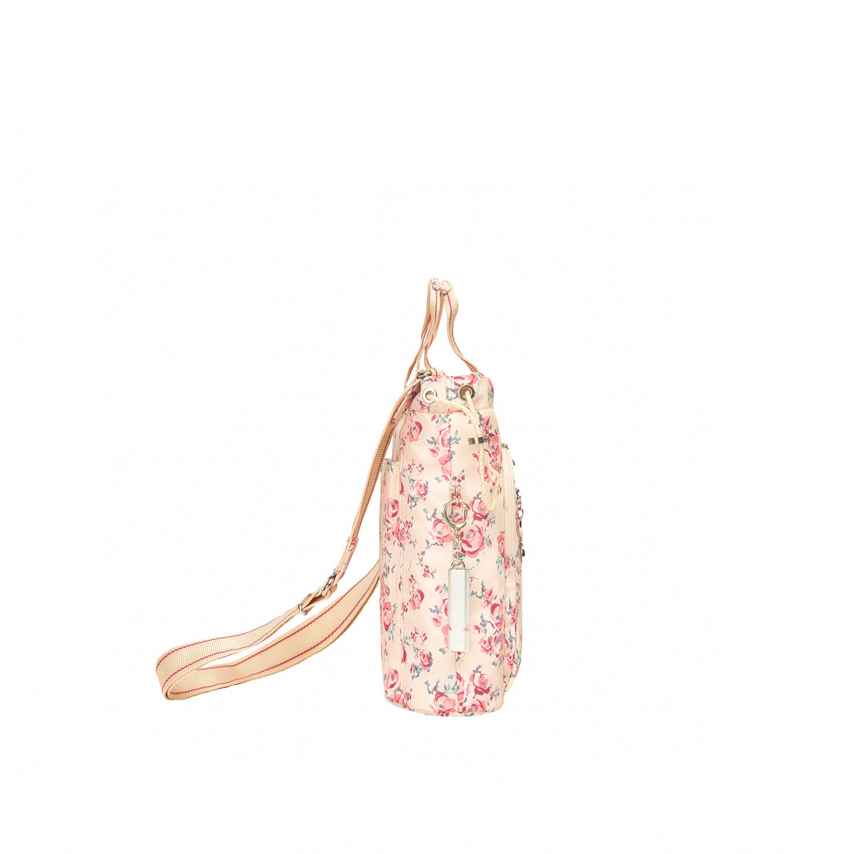 BFYP2616-598 Orchid Beige Vintage Bouquet Satchel Left