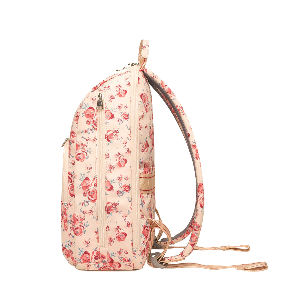 BFYP262314-598 Daffodil Beige Vintage Bouquet Backpack Right