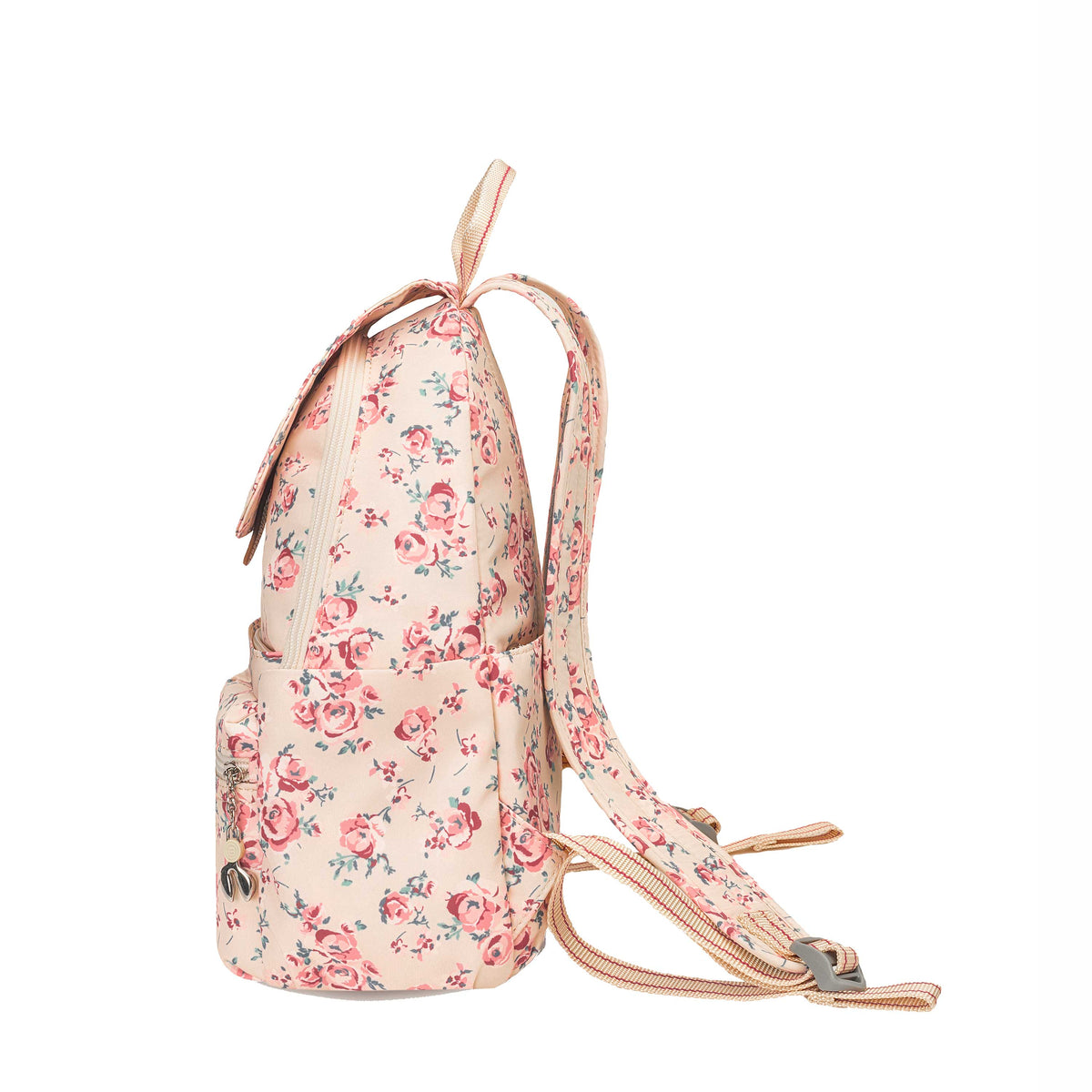 BFYP2634-598 Cosmos Beige Vintage Bouquet Backpack Right