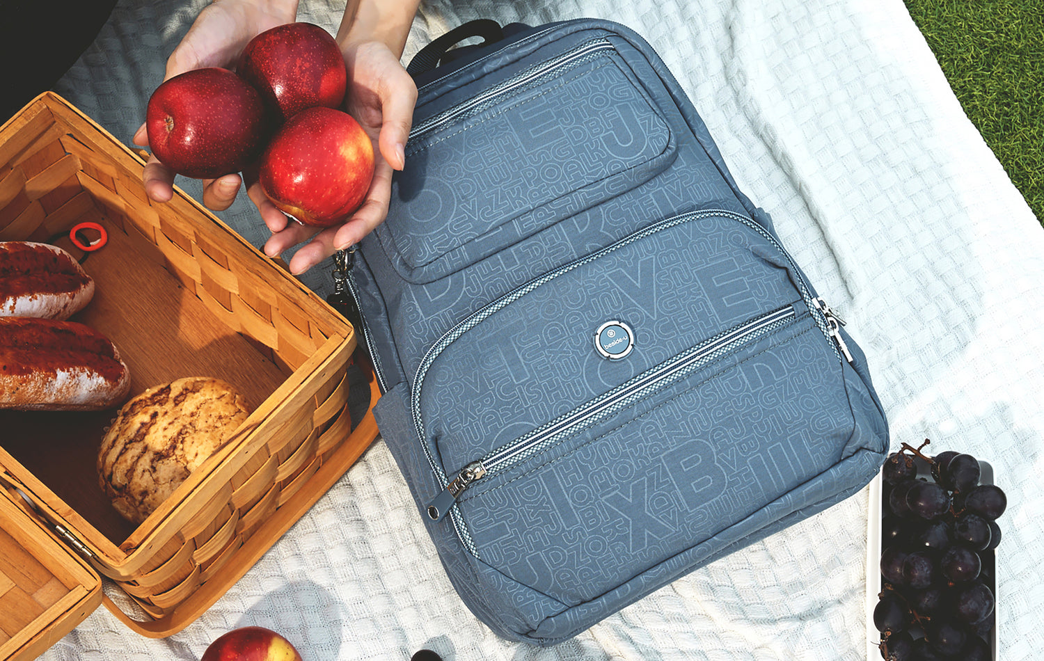 BFYPRO2322-3H9 Habit Iron Blue Backpack Lying Down