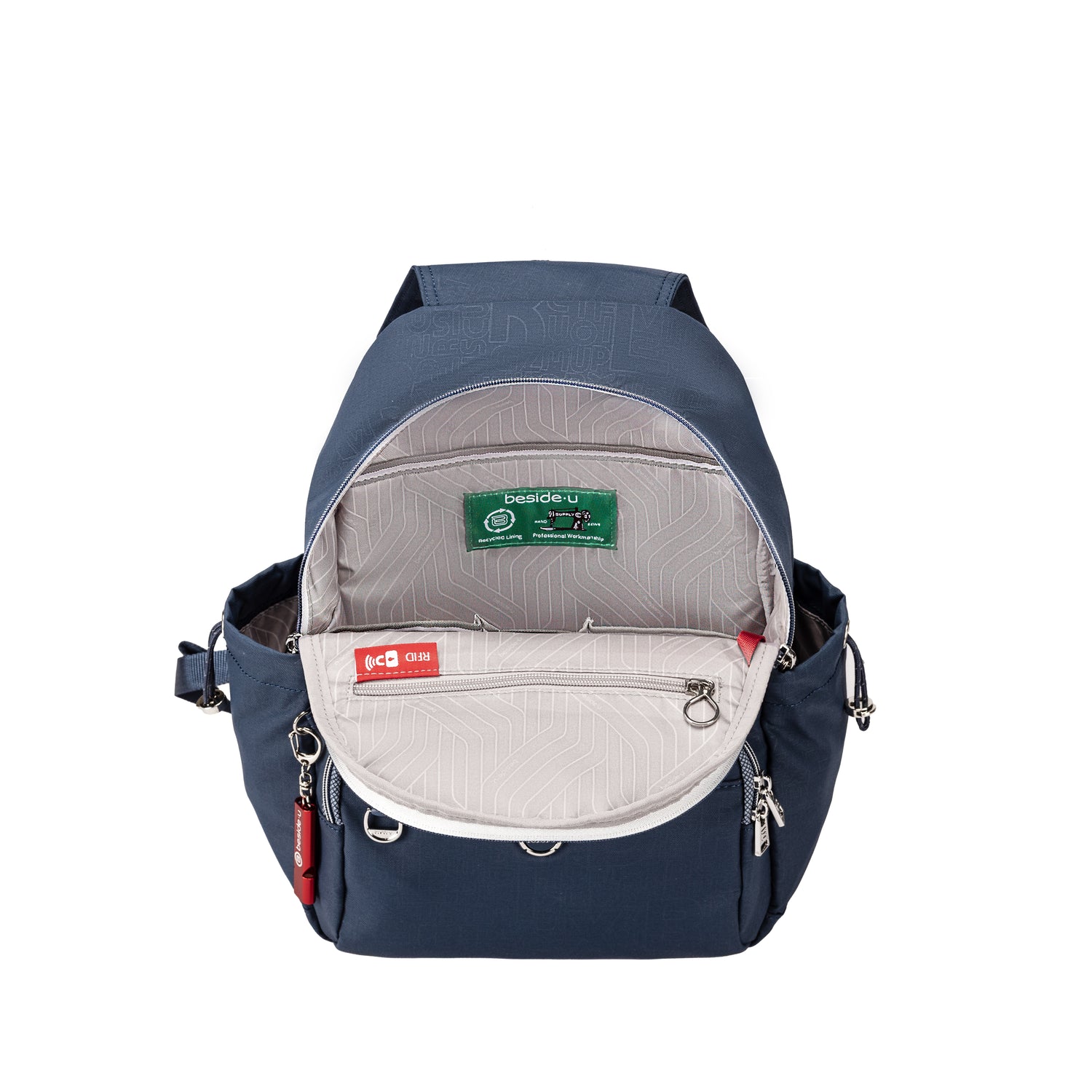 BFYPRO2532-3J5 Fantasia Indigo Blue Backpack Inside Main