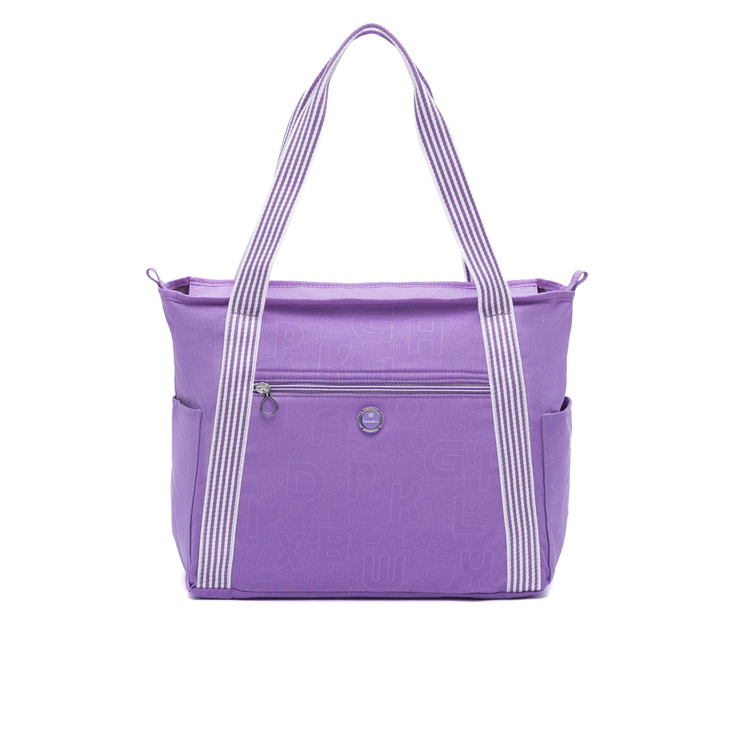 BFYSH2503-895 Palette Lavender Purple Shopper Front
