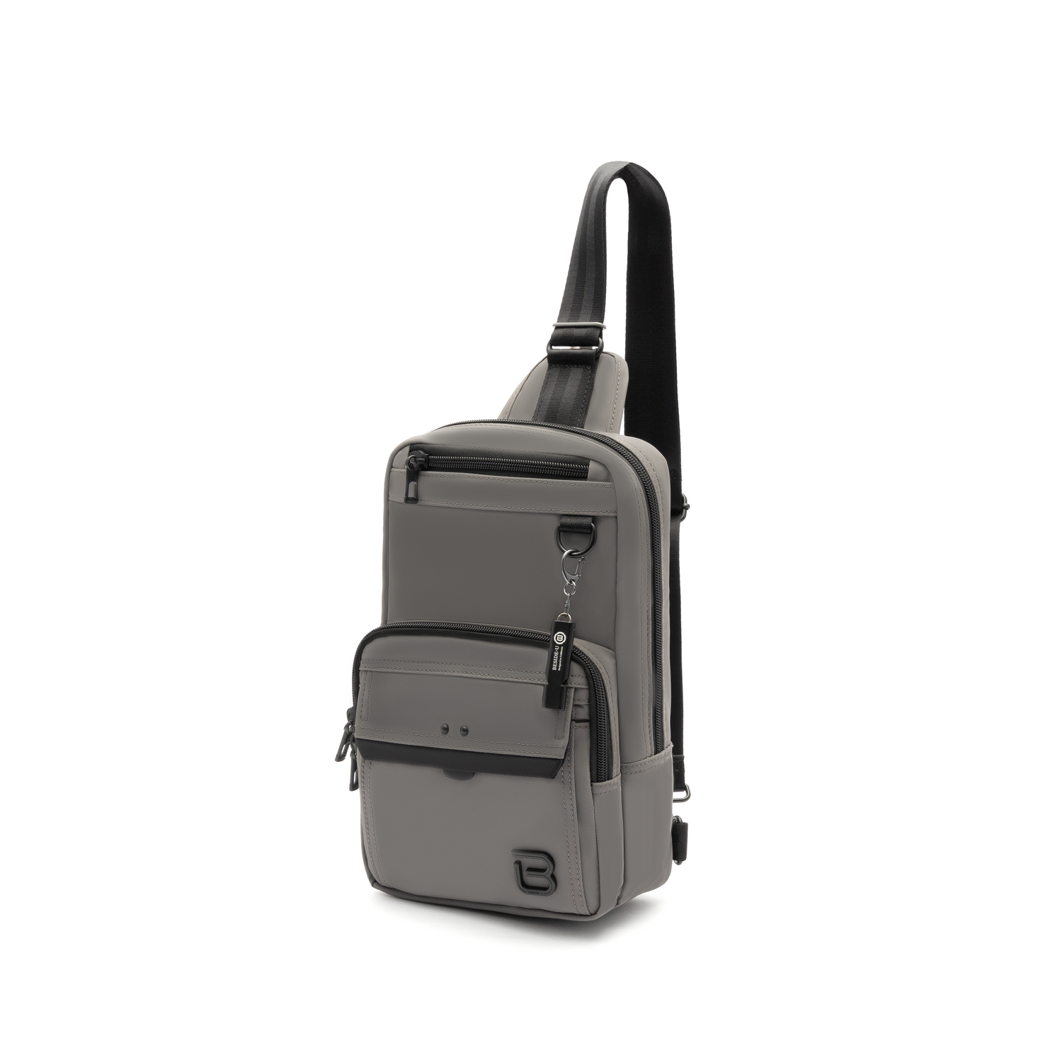 BMAL2323-600 Zoey Wall Grey Sling Bag Angled