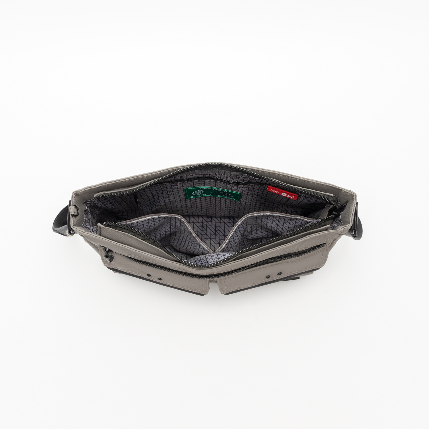 BMAL2402-600 Tia Wall Grey Crossbody Inside