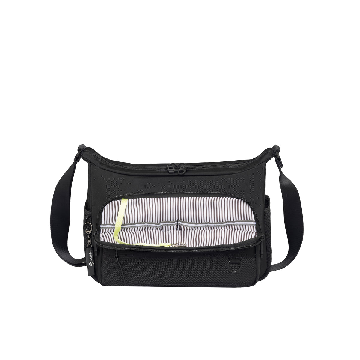 BMO2506-100 Morrison-06 Black Crossbody Inside Front
