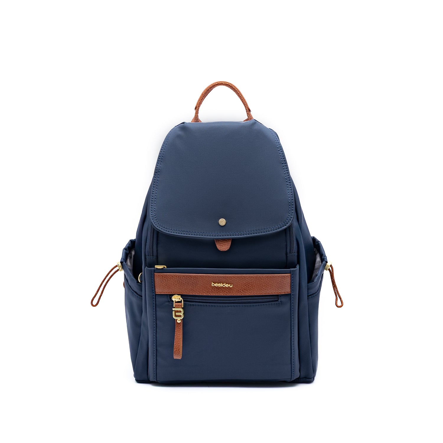 BNE2404-3D2 Gather Mood Blue Backpack Front