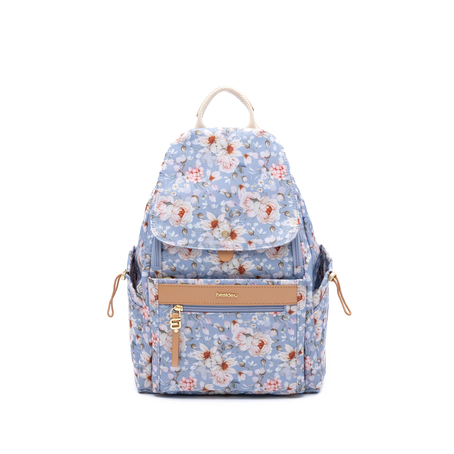 BNE2404-3K6 Gather Petal Mist Blue Backpack Front