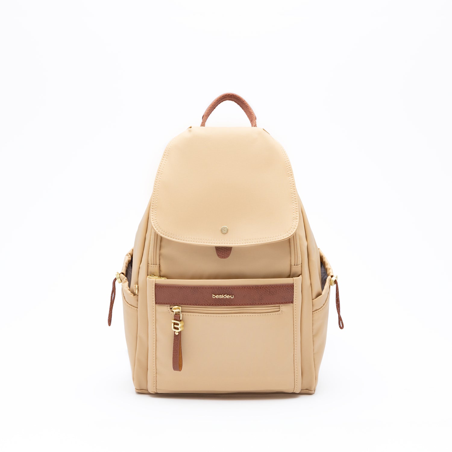 BNE2404-955 Gather Golden Sand Backpack Front