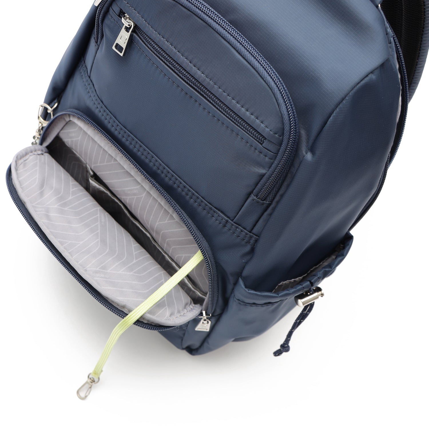 BNU170R1-3D2 Aileen R1 Mood Blue Backpack Inside Front Nickel