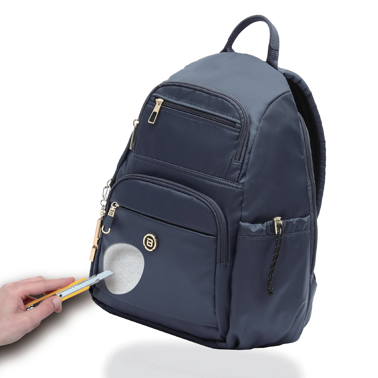 BNUZ170R1 Aileen Backpack Anti-Slash Cropped