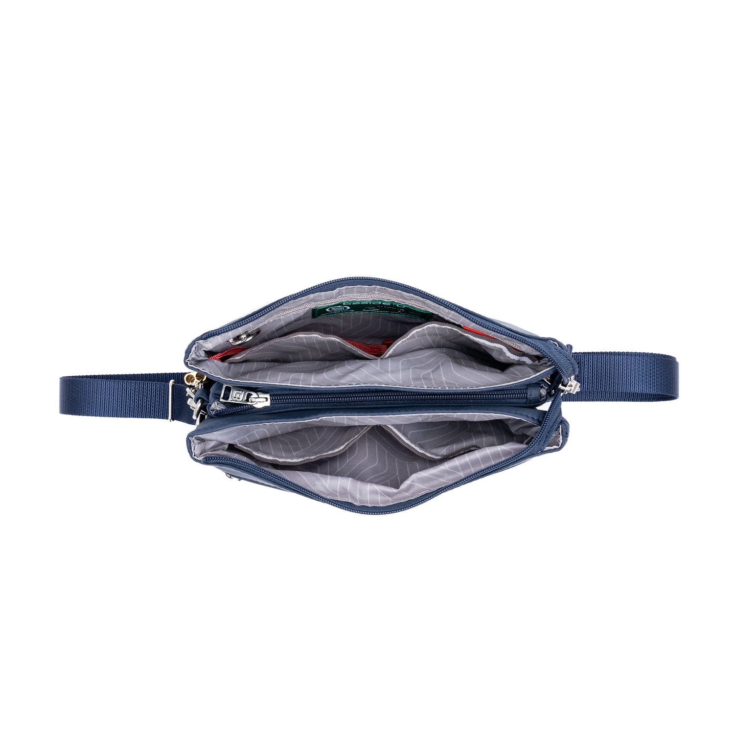 BNU2314R1-3D2 Factor R1 Mood Blue Crossbody Inside Front