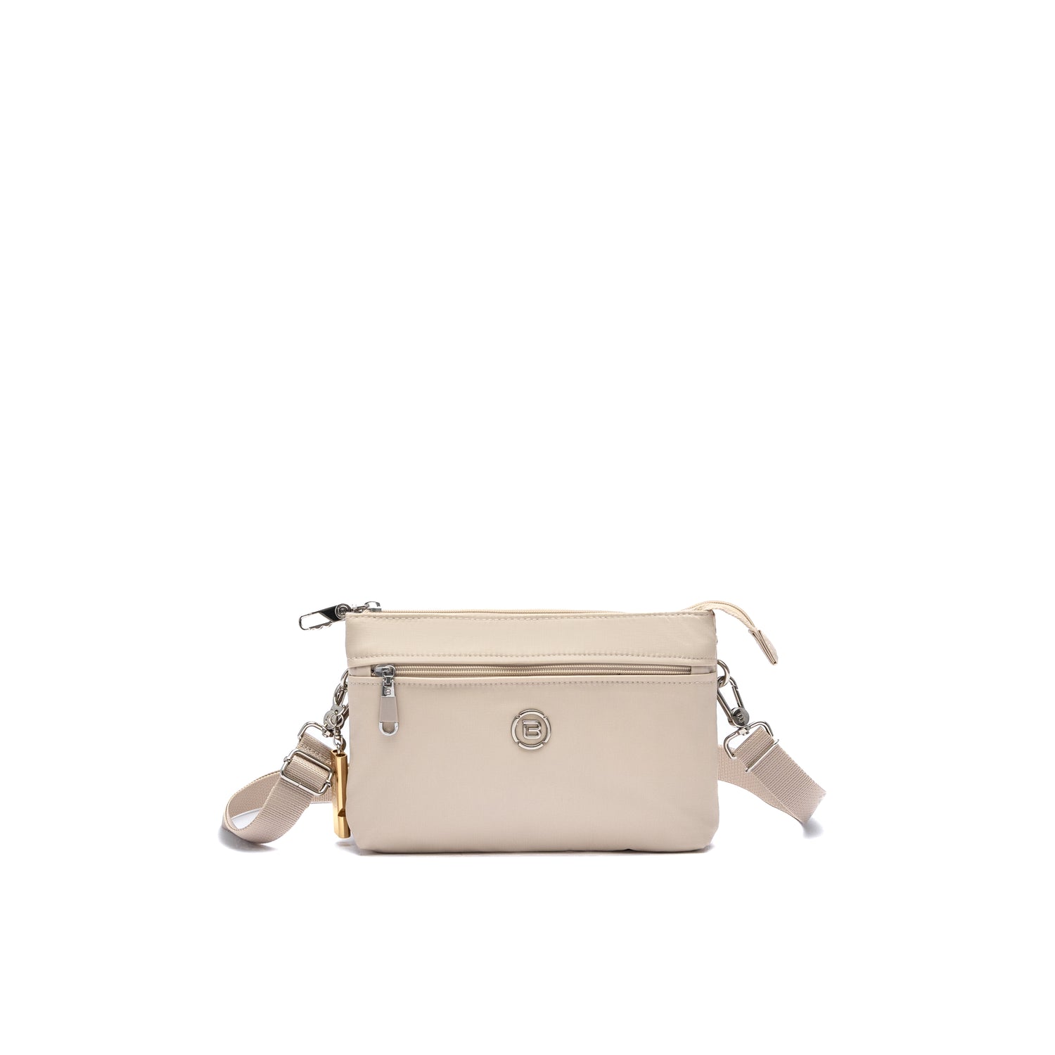 BNU2314R1-6D1 Factor R1 Silver Gray Crossbody Front