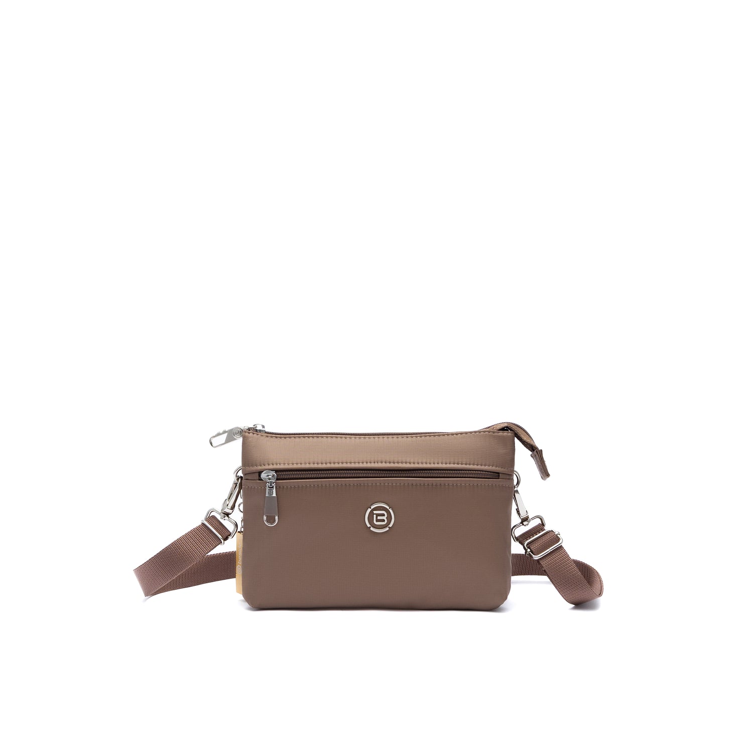BNU2314R1-765 Factor R1 Brown Grey Crossbody Front