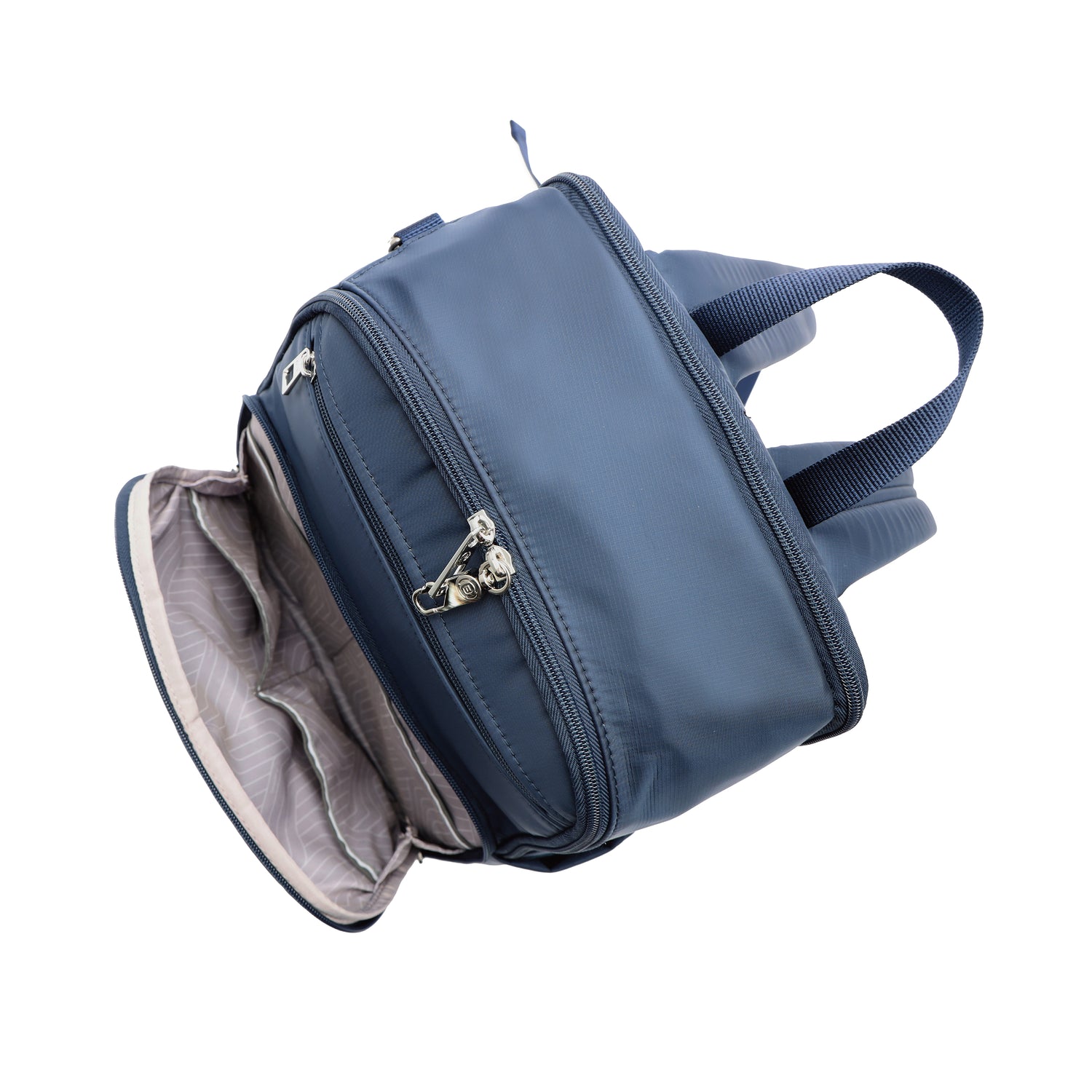 BNU2342-3D2 Velocity Mood Blue Backpack Inside Front