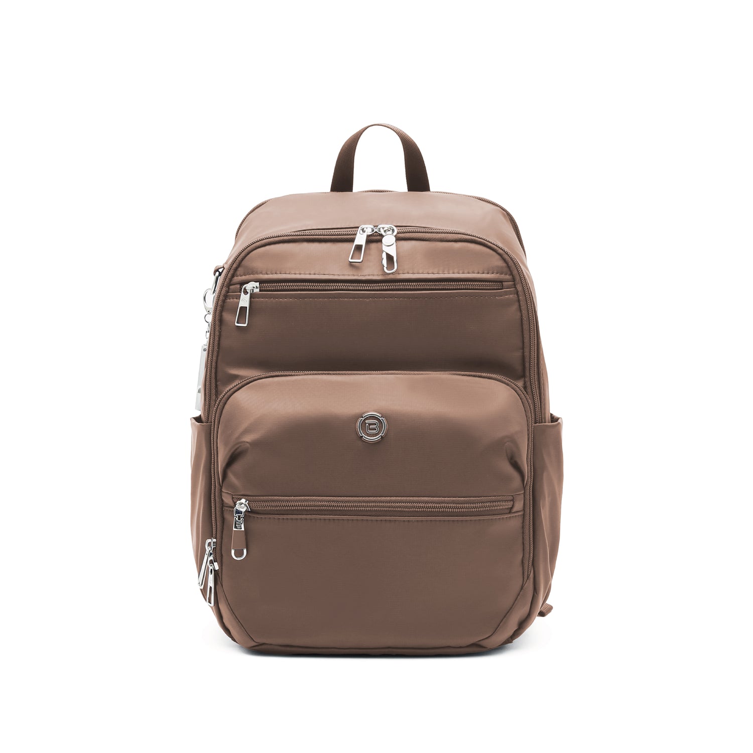 BNU2342-765 Velocity Brown Grey Backpack Front