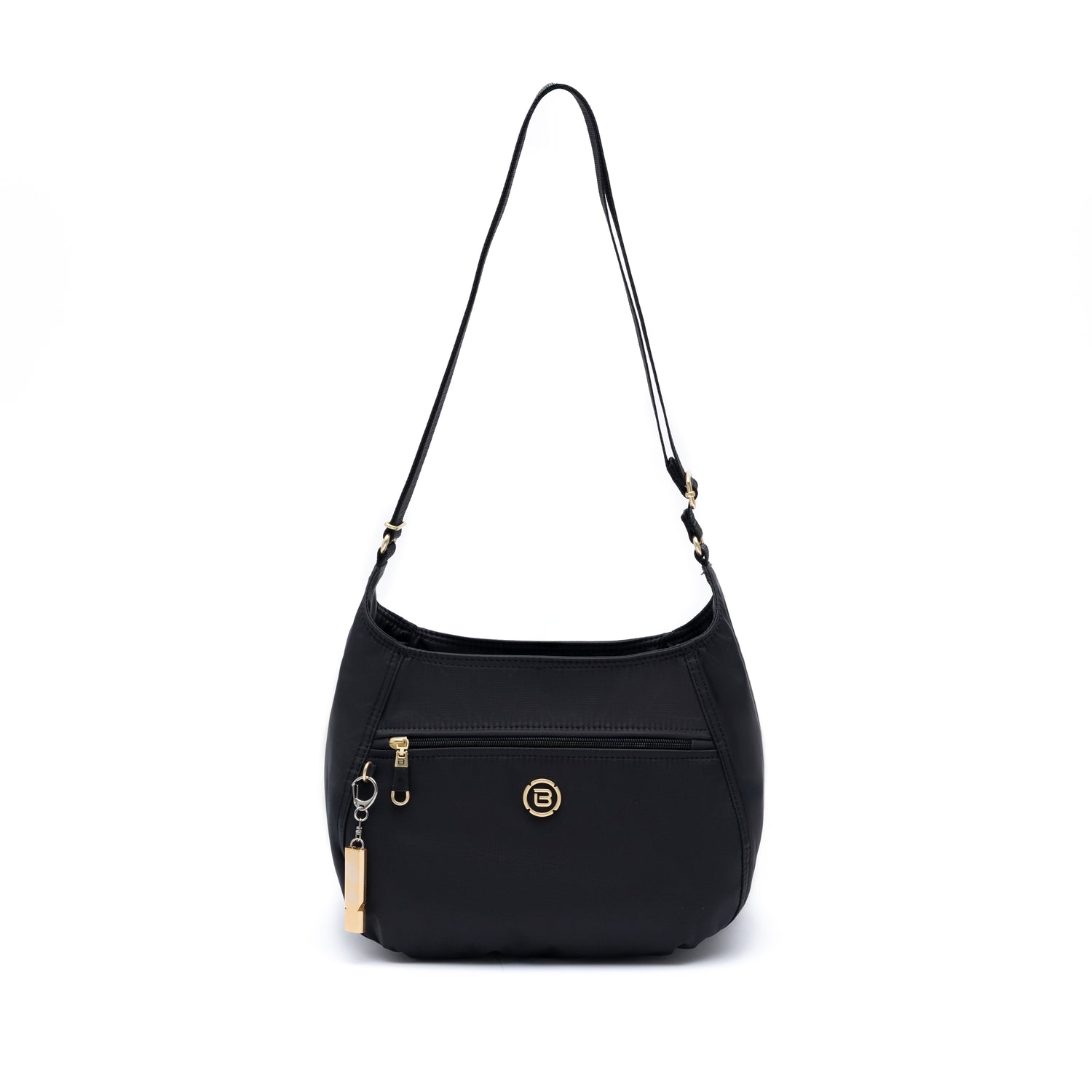 BNU2352-100 Connect Black Crossbody Front