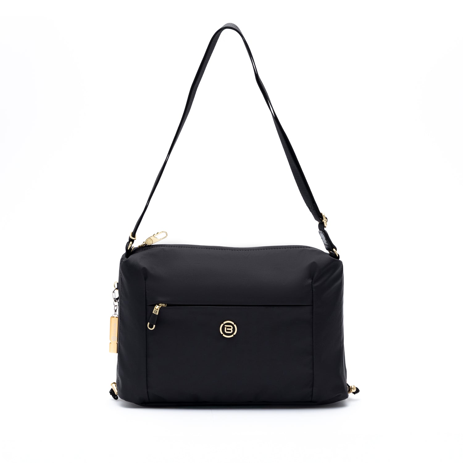 BNU2420-100 Kindness Black Crossbody Front