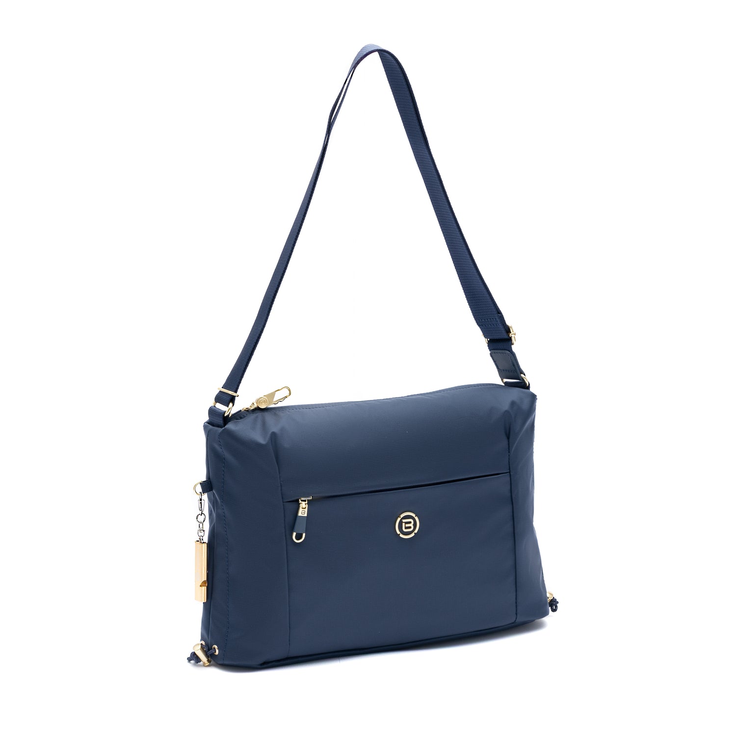 BNU2420-3D2 Kindness Mood Blue Crossbody Angled