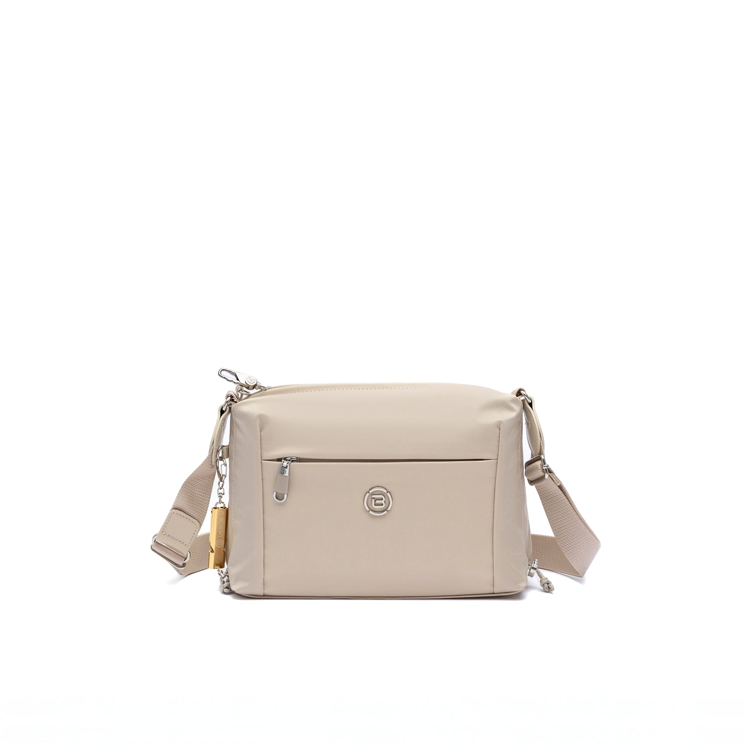 BNU2420S-6D1 Apple Silver Gray Crossbody Front