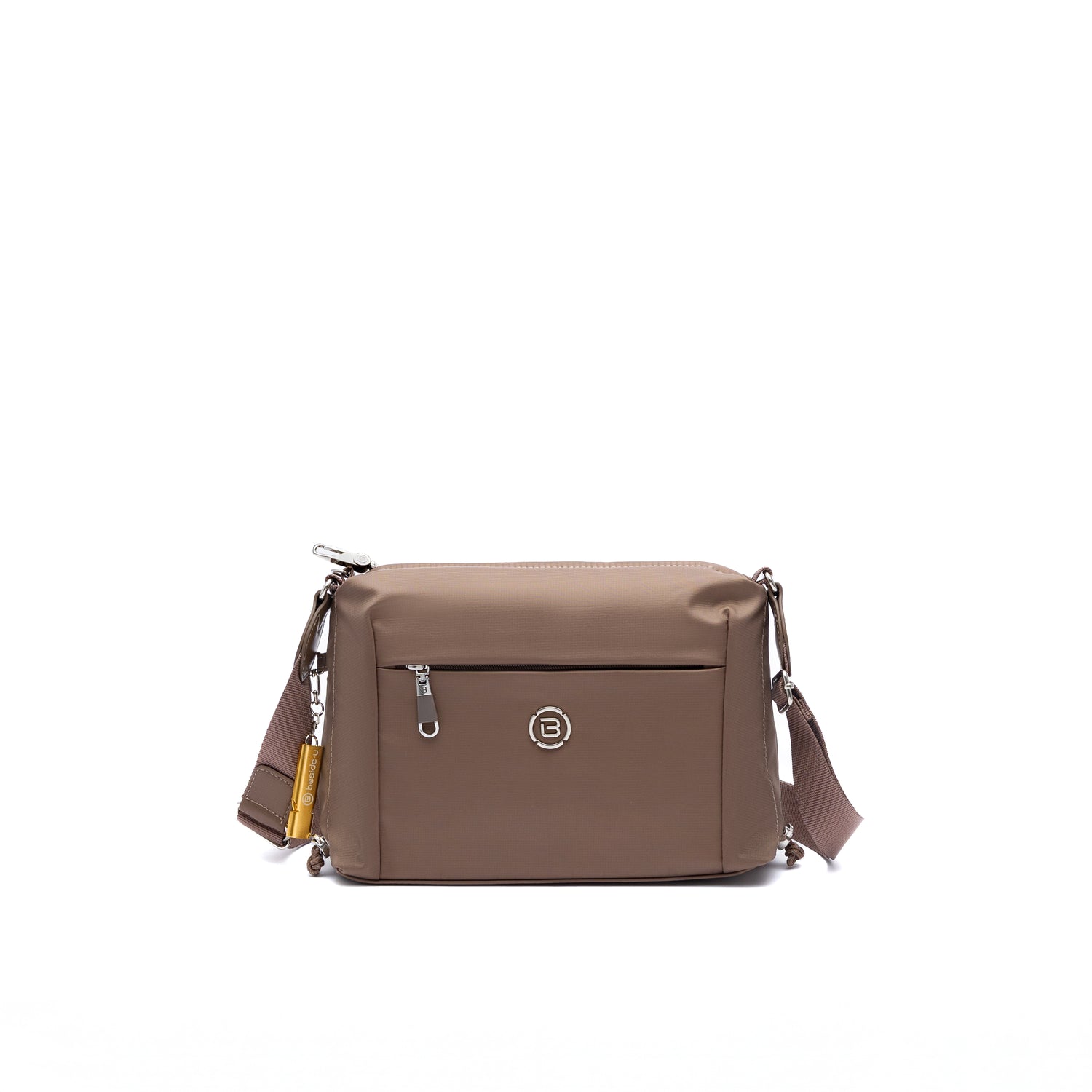 BNU2420S-765 Apple Brown Grey Crossbody Front