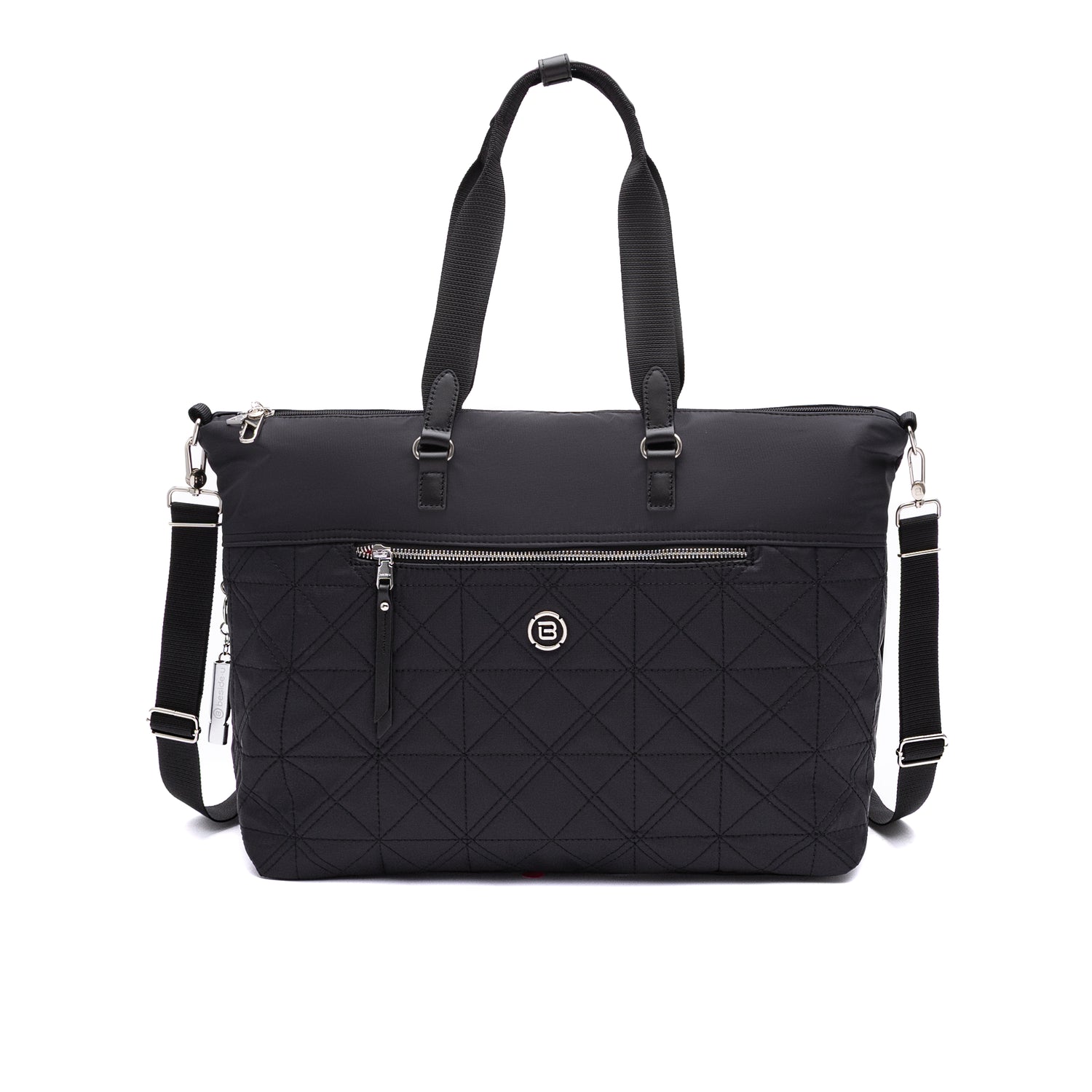 BNU2514-100 Oregano Black Duffel Front