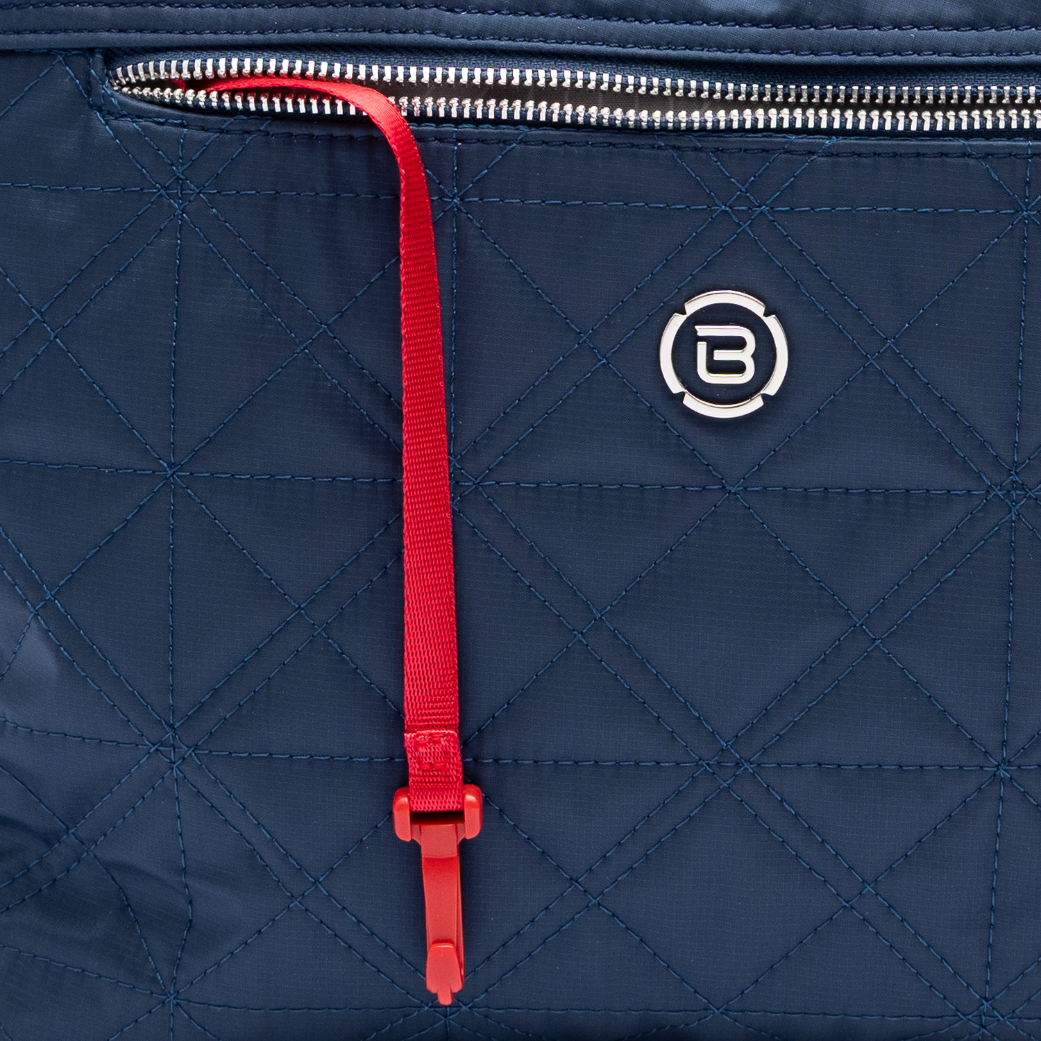 BNU Quilted Key Leash