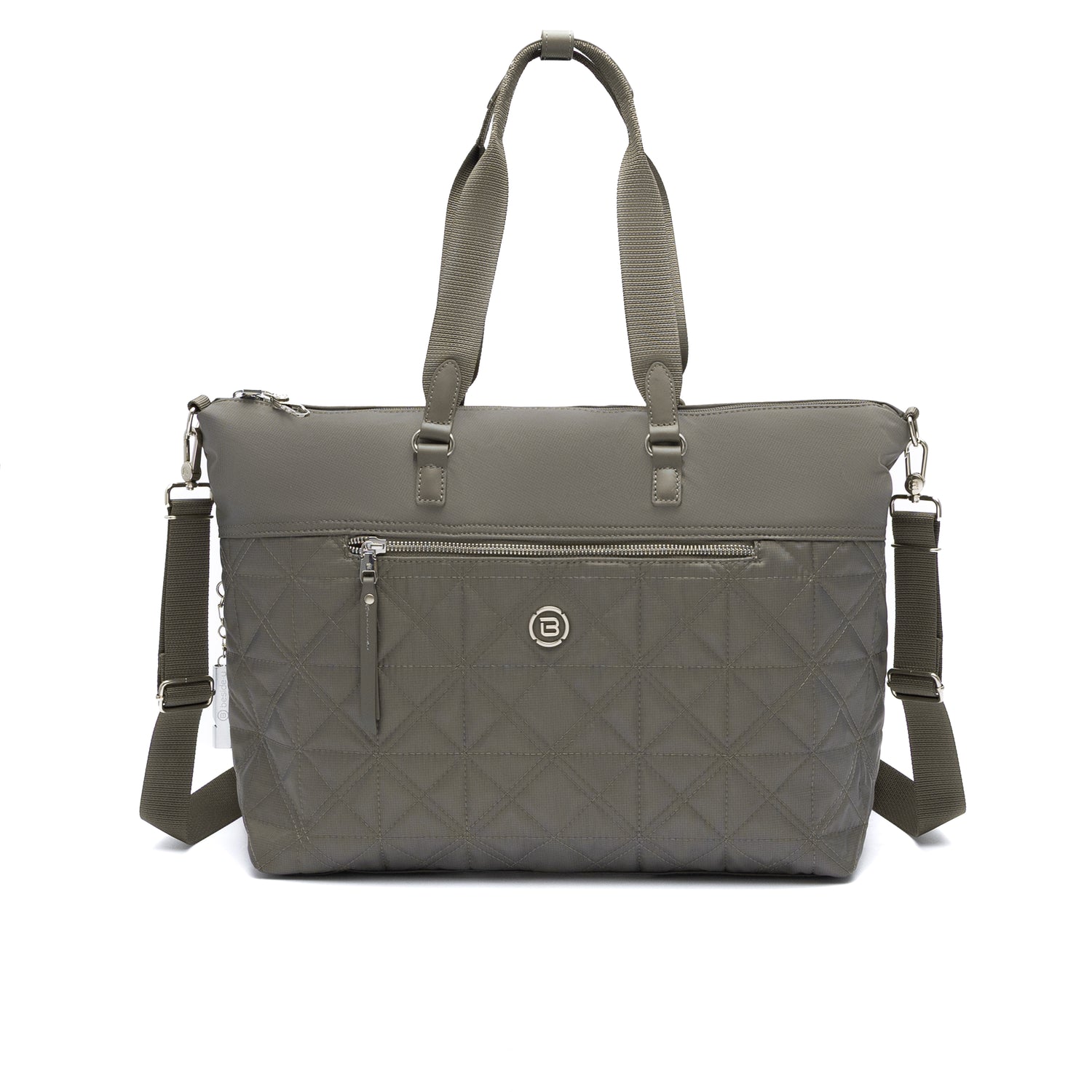BNU2514-6C9 Oregano Mystery Gray Duffel Front