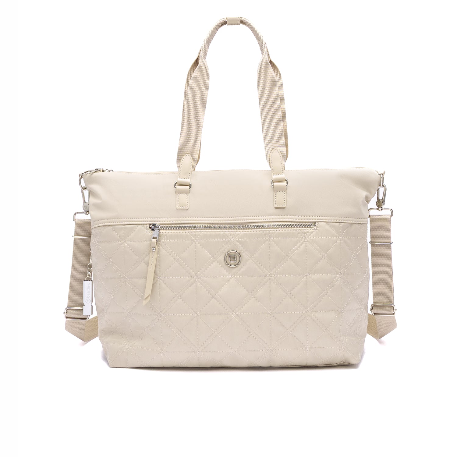 BNU2514-6D1 Oregano Silver Gray Duffel Front