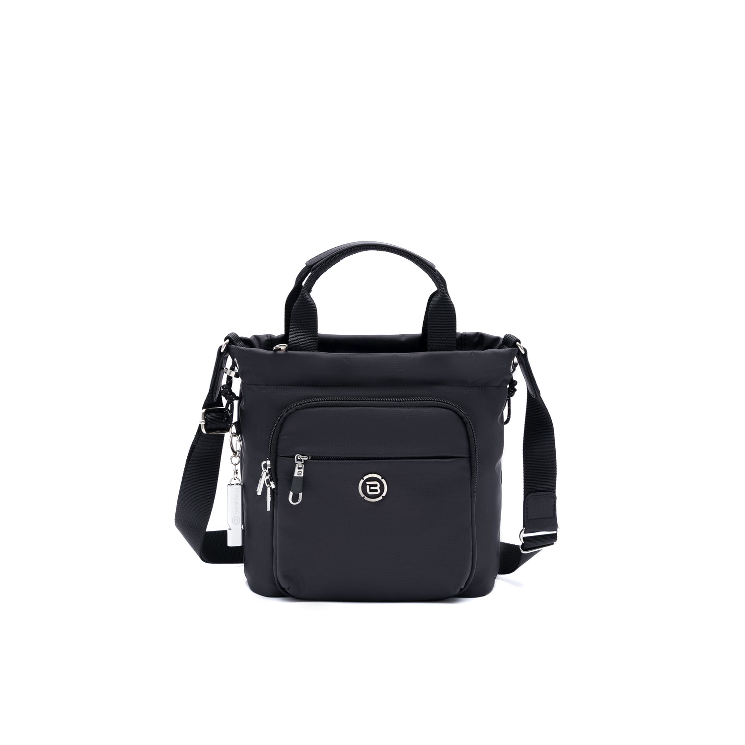 BNU2516-100 Cocoa Black Satchel Front
