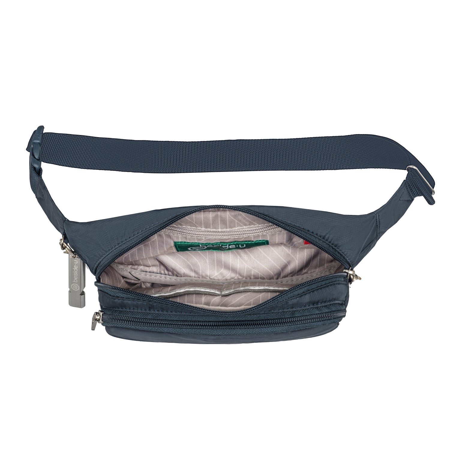 BNU2535-3D2 Blend Mood Blue Waist Bag Inside Main
