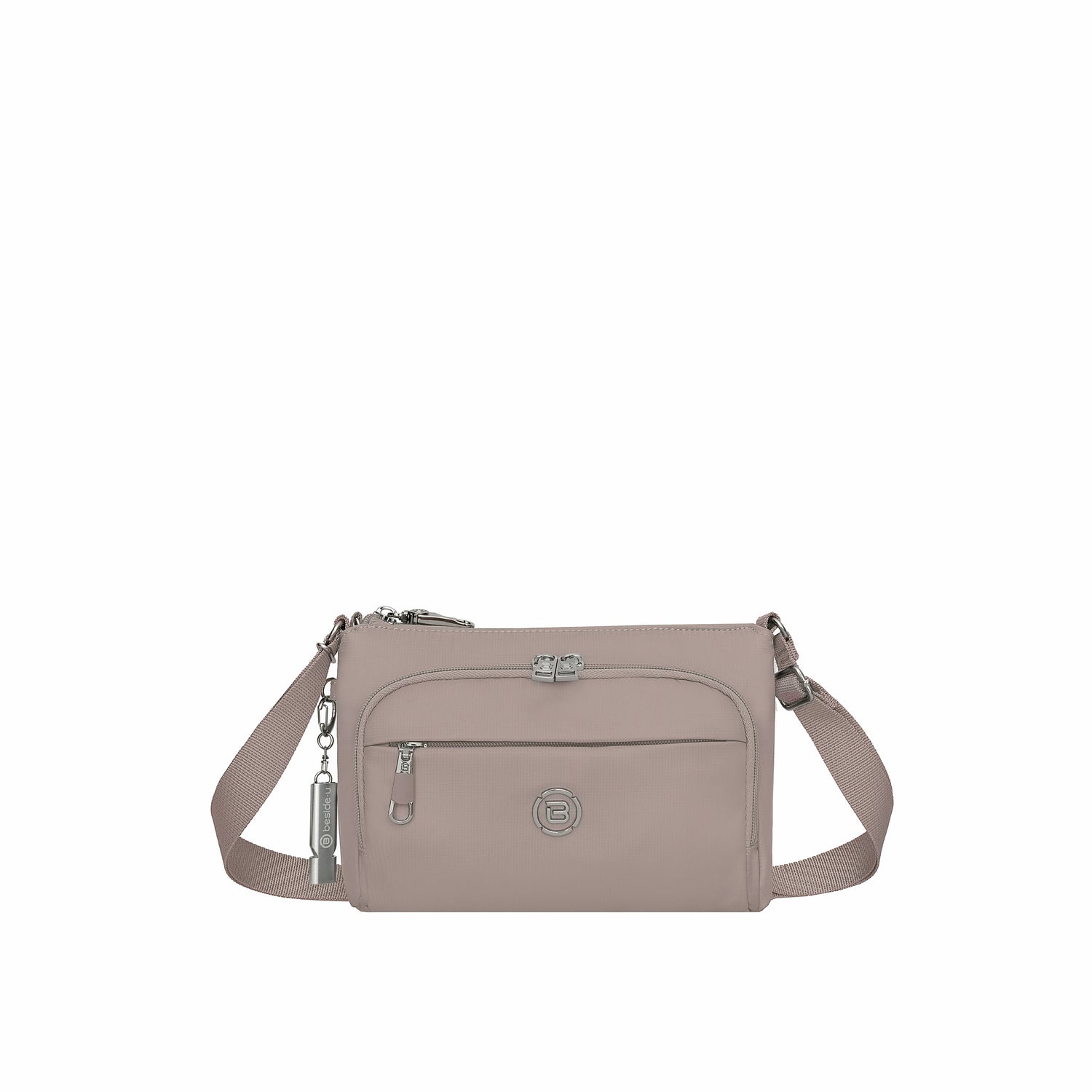 BNU2564-6C6 Jubilee Pebble Grey Crossbody Front