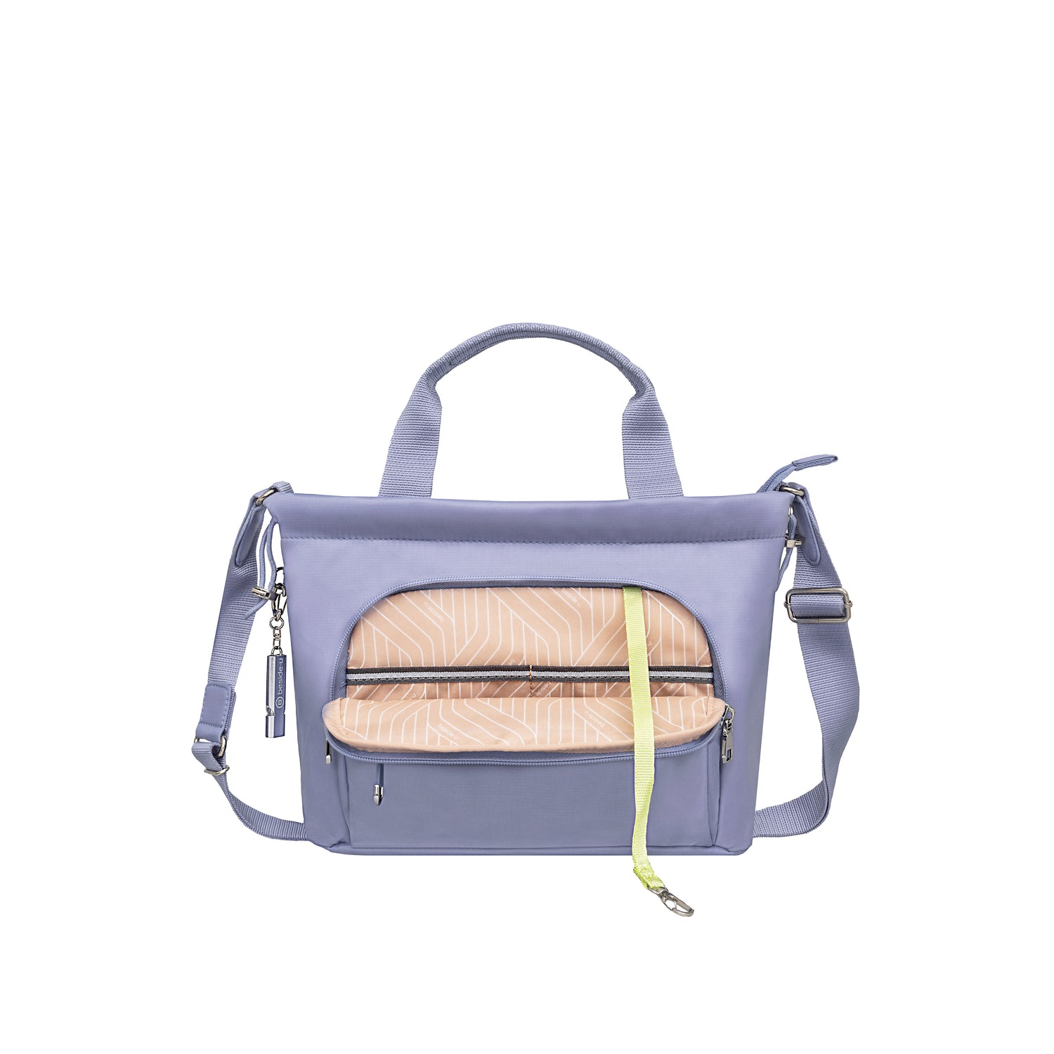 BNU2603-807 Paradigm Light Purple Satchel Inside Front