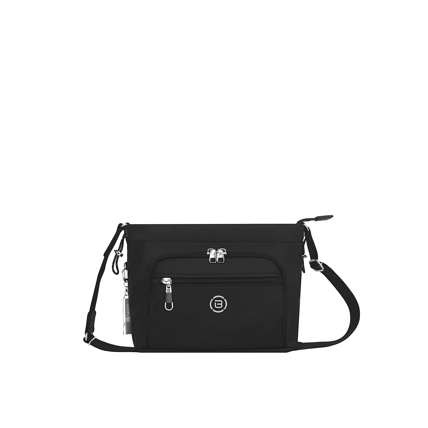 BNU2608-100 Mirror Black Crossbody Front