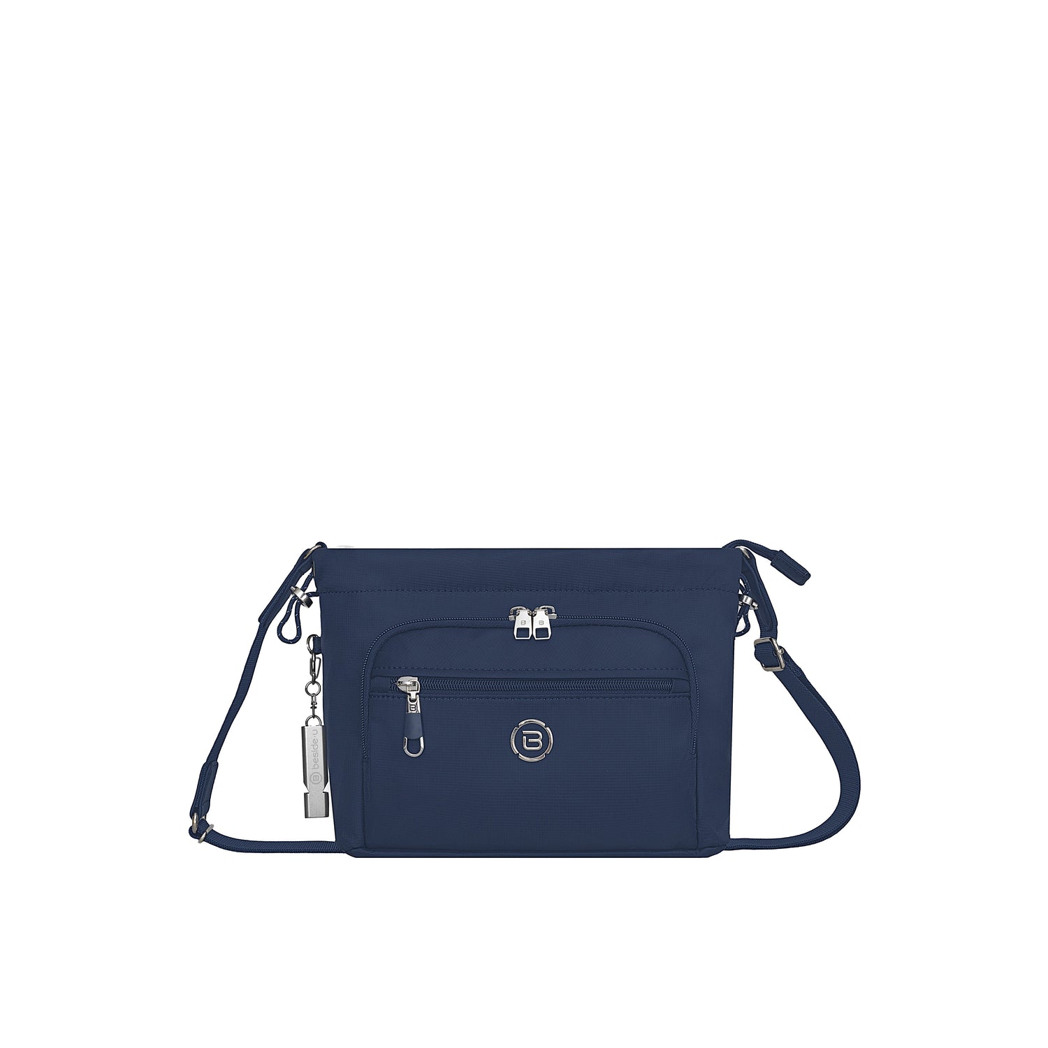 BNU2608-3D2 Mirror Mood Blue Crossbody Front