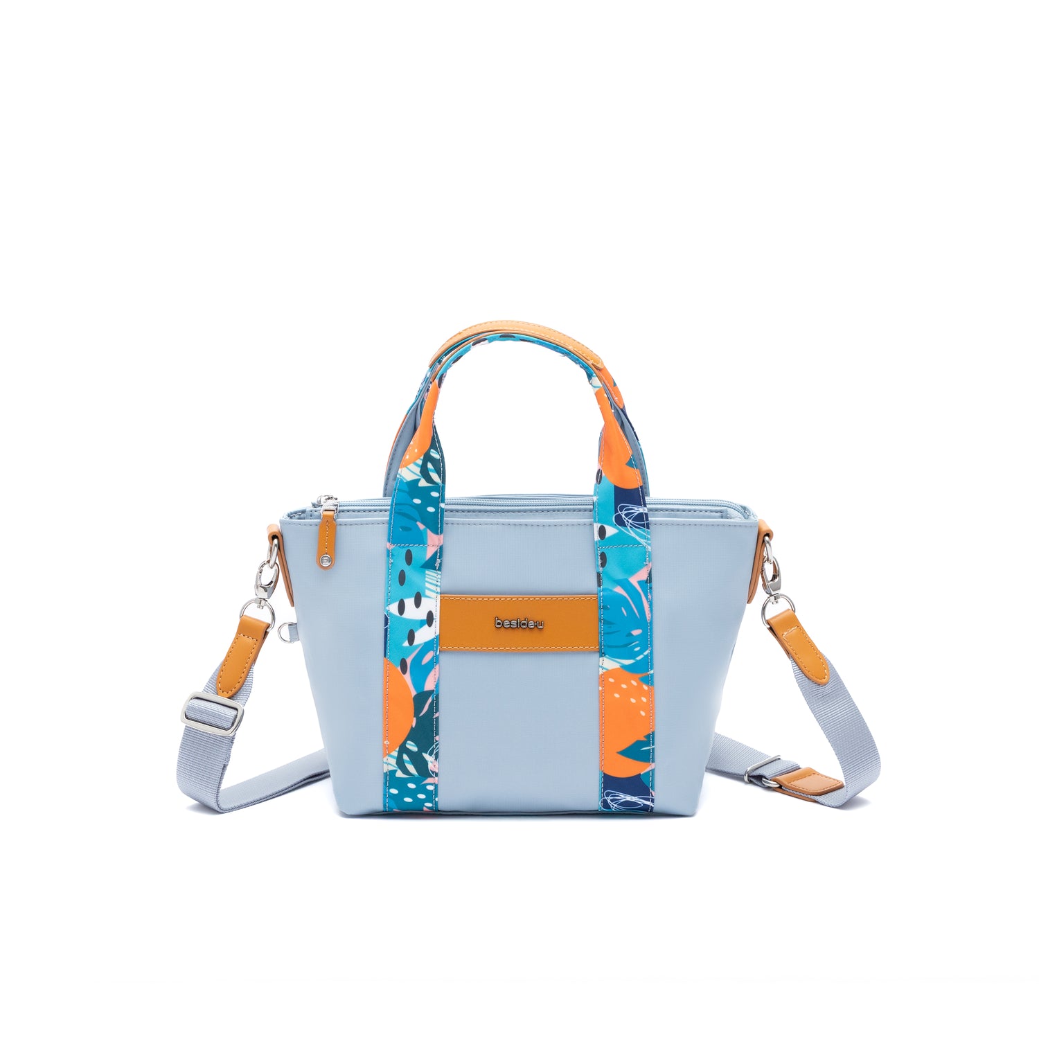 BNUFL2402-3K4 Capable Blue Tropics Satchel Front
